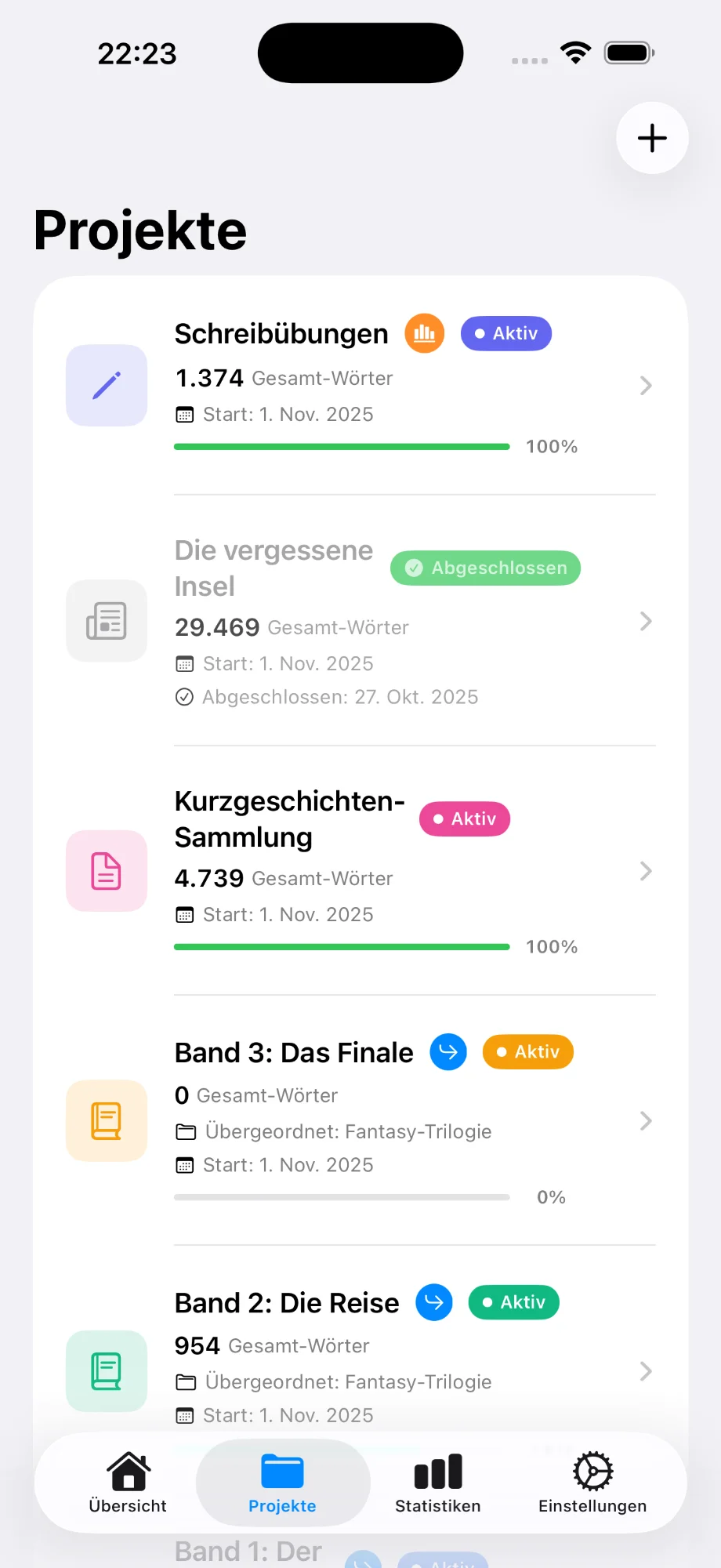 Neues Projekt erstellen
